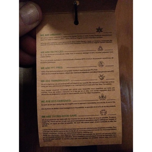 NWT!! Picture Organic Daisy Tote Bag Recycled Beach Bag - Picture 7 of 8